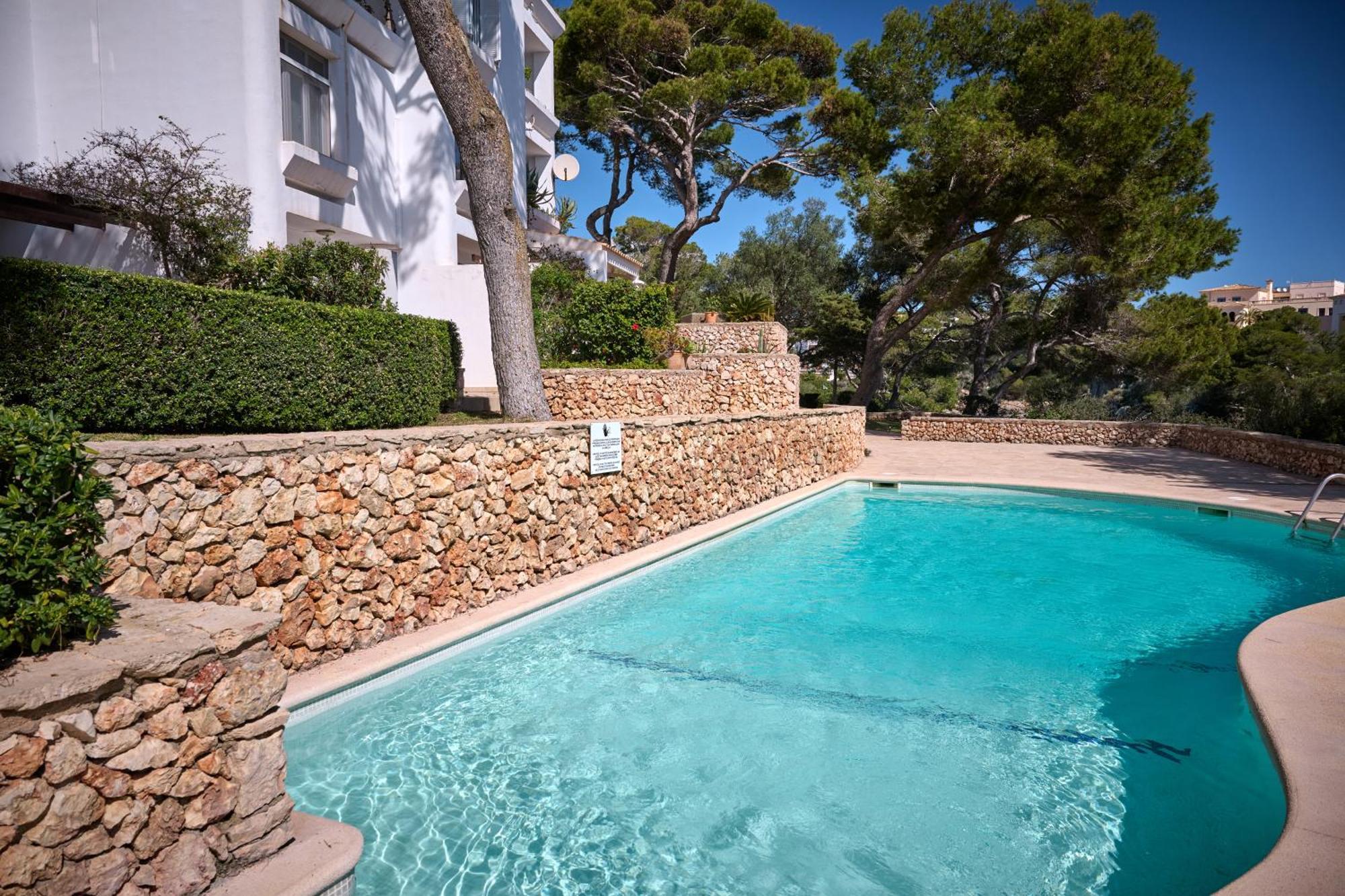 Sea Frontline Apartment 'Faraona'. Pool. Wifi サンタニー エクステリア 写真